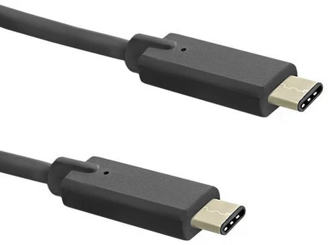 QOLTEC 50501 Qoltec kabelis USB 3.1 tipo C vyriškas USB 3.1 tipo C vyriškas 1 m