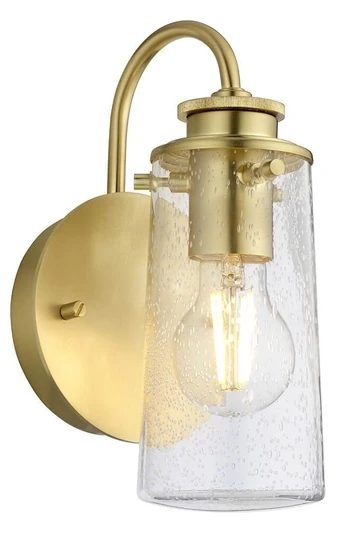 Šviestuvas sieninis Elstead Lighting Braelyn, E27, 1 x 40 W, skaidri sp.