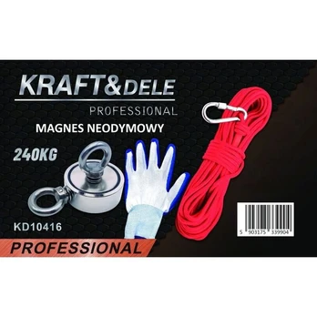 Magnetinis laikiklis Kraft & Dele 240 kg