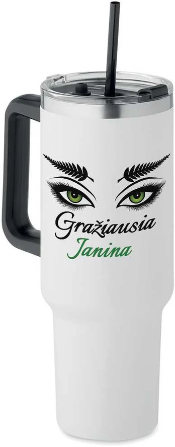 XL termopuodelis "Gražiausia Janina" (1200ml)