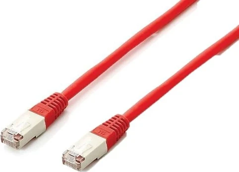 Equip Patchkabel Cat6A S/FTP 2xRJ45 15.00m raudona Plat.LSZH Polybeutel