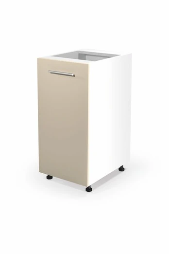 Virtuvinė spintelė Halmar Vento D 40/82, smėlio/baltos spalvos