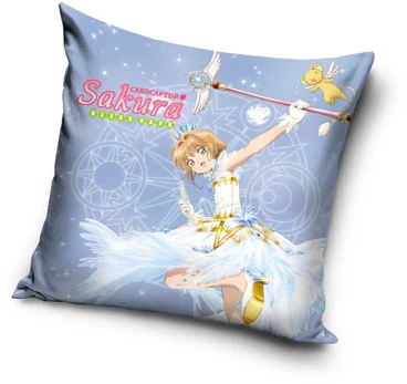 Cardcaptor Sakura dekoratyvinės pagalvės užvalkalas 40x40 cm, aksomas