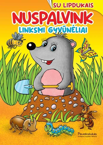 Nuspalvink. Linksmi gyvūnėliai