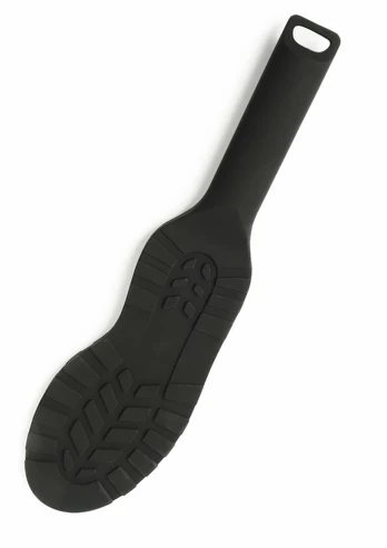 Dirty Footprint Silicone Paddle - Textured Shoe-Sole Design, Flexible Grip