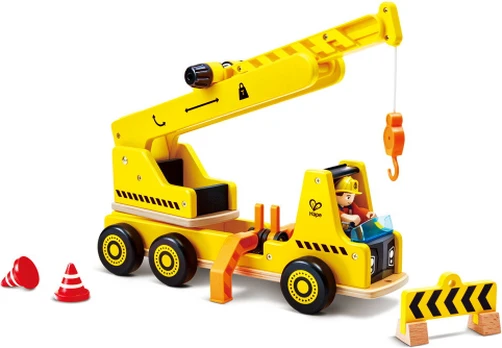 Hape - Mobile Crane & Construction Set (87-3083)