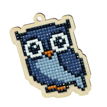 Deimantinės mozaikos suvenyras Grey Owl WW155