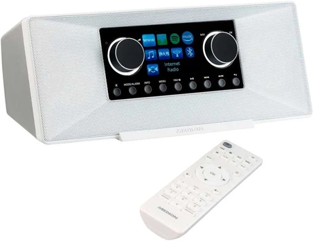 Medion MD 89289 Stereo Internetradio baltas