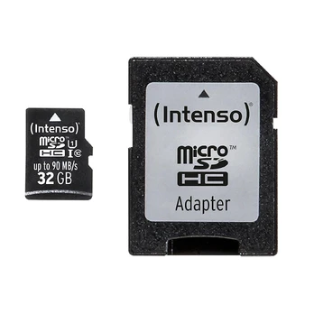 MEMORY Micro SDHC 32GB C10 / W / ADAPTER 3433480 INTENSO