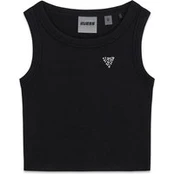 Guess Marškinėliai J6GI36 K8RT2 Juoda Slim Fit