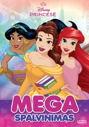 Princesės. Mega spalvinimas kaina