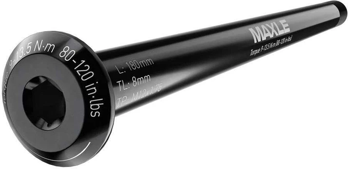 SRAM FIXED AXLE MAXLE STEALTH, REAR MTB, 12X148, LENGTH 195MM, THREAD LENGTH 20MM, THREAD M12