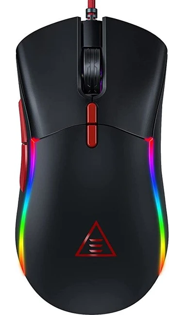 Eksa EM200 Gaming laidinė kompiuterio pelė Black