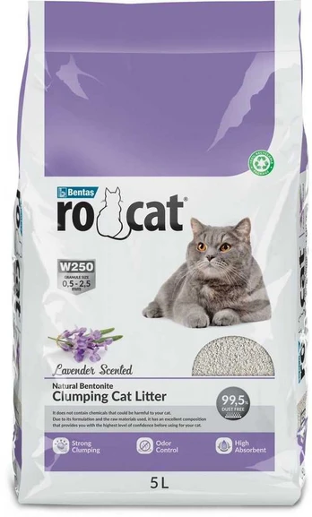 RO CAT kačių kraikas LAVANDER 5L