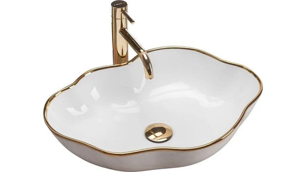 Pastatomas praustuvas REA PEARL 50,5x38x13,5