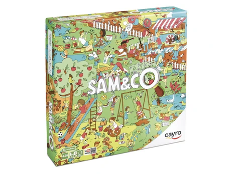 Cayro stalo žaidimas „Sam & Co“, 2–6 žaid.