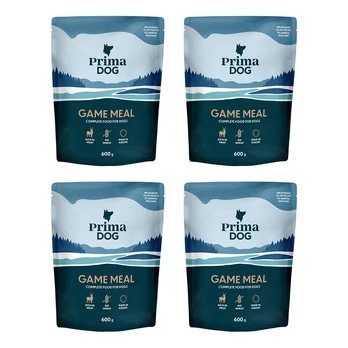 PrimaDog Game Meal su žvėriena, 4 x 600 g
