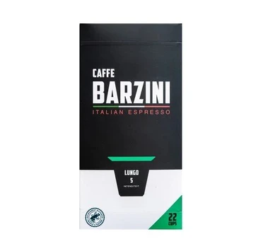 Coffee capsules compatible with Nespresso® Caffe Barzini Lungo, 22 pcs.