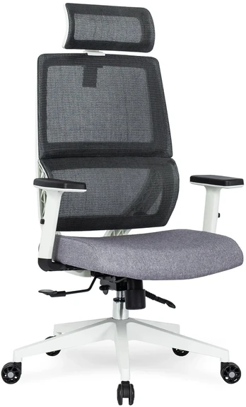 Mebel Elite Ergonominė pasukama kėdė NICKI, pilka