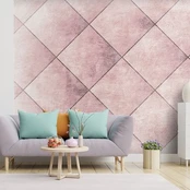 Fototapetas Artgeist Perfect Cuts - Uniform Geometric Pattern In Tiled Pattern With Pattern f-A-10034-a-a, 300 cm x 210 cm