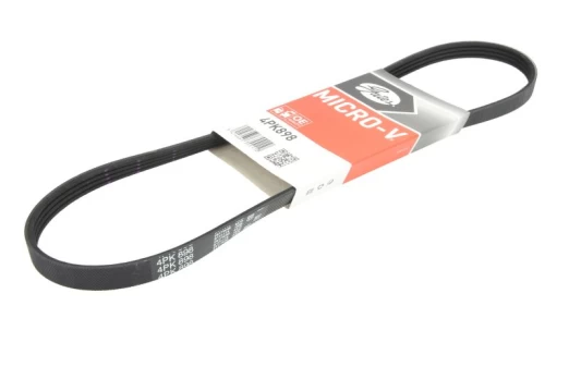 V formos rumbuoti diržai GATES 4PK898