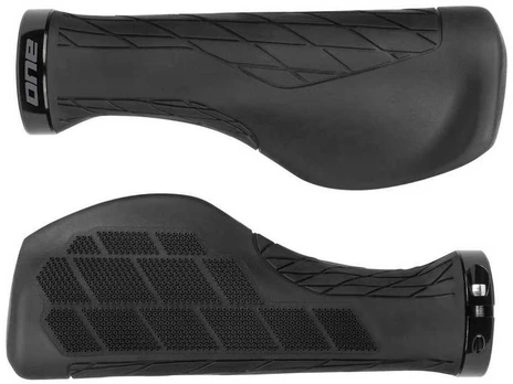 Dviračio vairo rankenėlės Rock Machine Comfort Grip 20 Black