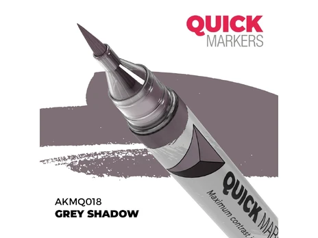 AK Interactive QUICK MARKER Grey Shadow žymeklis miniatiūroms