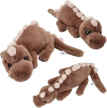 Dino World - Plush Dino Lying Brown 50 cm (414290)