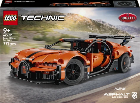 LEGO TECHNIC 42222 Bugatti Chiron Pur Sport Hyper Car