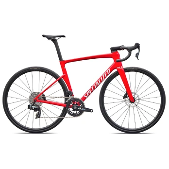 Specialized Tarmac SL9 Comp plento dviratis | SRAM Rival AXS | Gloss Vivid Red - White, 58