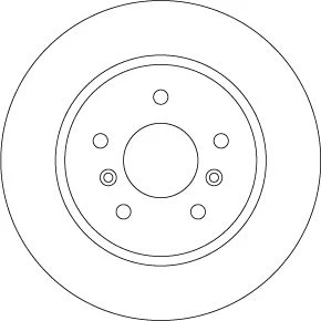 TRW DF6787 Brake Disc