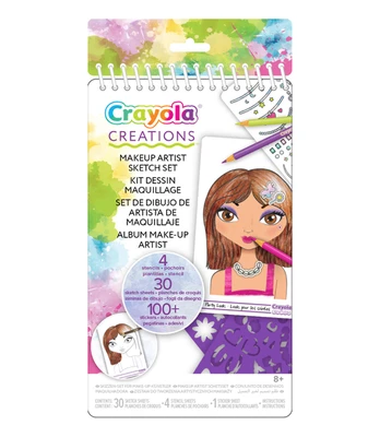 CRAYOLA spalvinimo rinkinys Make-up Sketch, 04-1055