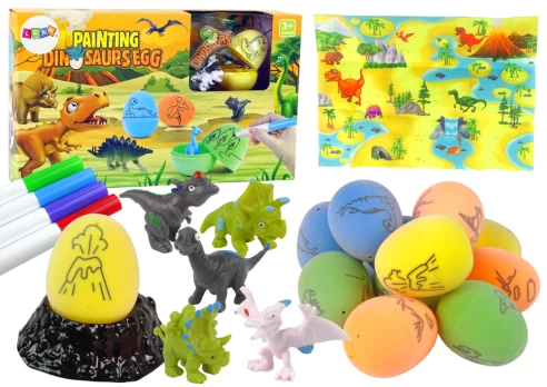 Kūrybinis DIY rinkinys Painting Dinosaurs Egg