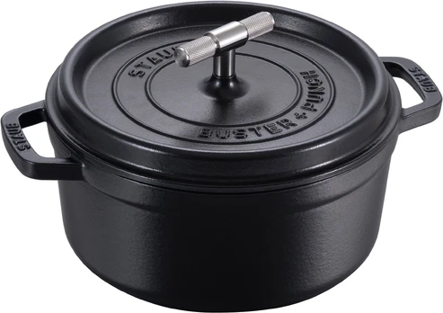 Staub - Buster + Punch Cocotte - Black - 24 cm