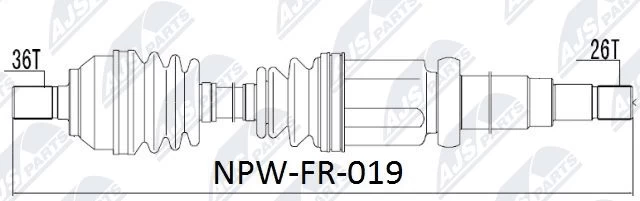 Pusašis NTY NPW-FR-019