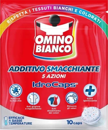 Omino Bianco dėmių valymo kapsulės 10 vnt.