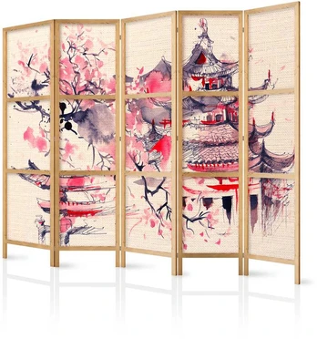 Artgeist Japoniška kambario pertvara - In a Temple