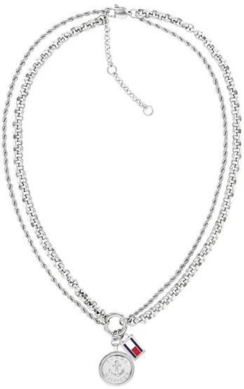 Tommy Hilfiger Stunning Nautical Charms Double Necklace 2781023