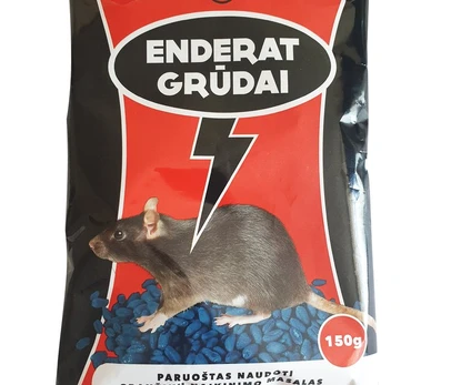 Nuodai graužikų naikinimui ENDERAT, grūdai, 150 g