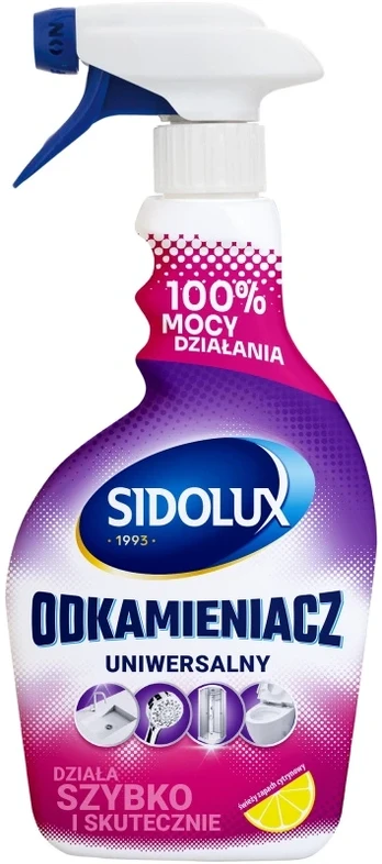 SIDOLUX UNIVERSAL universalus kalkių nuosėdų valiklis, 500 ml. 10 vnt. dėžėje.