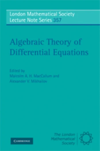 Algebraic Theory of Differential Equations