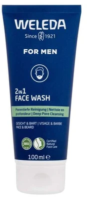 Weleda For Men 2in1 Face Wash 100ml Vyrams Valomasis gelis