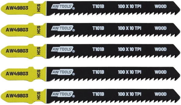 AW-Tools AWTOOLS PJŪKLELIS SIAURAPJŪKLIUI 100mm T101B /5vnt. /MEDIENAI