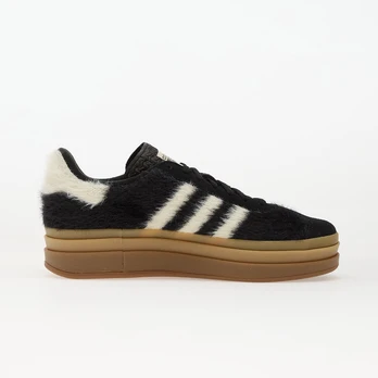 adidas Gazelle Bold Wmns Core Black/ Crew White/ Gold Metallic - Dydis 40 (JS3907 Laisvalaikio batai)