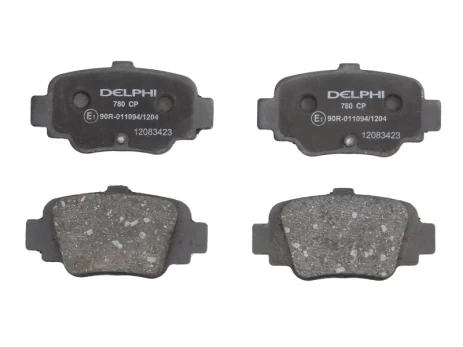 DELPHI LP0780 Brake pad set