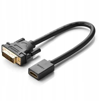 Trevi Ugreen Dvi - Hdmi adapterio kabelis 0.15m