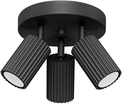 Sollux Lighting Lubinis šviestuvas KARBON 3P juodas