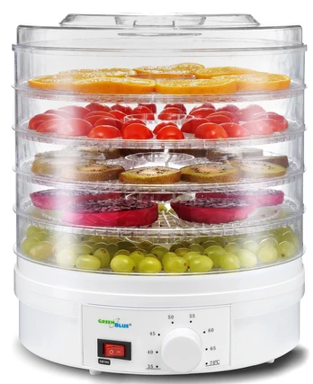 Vaisių ir daržovių džiovintuvas GreenBlue GB190, 250 W