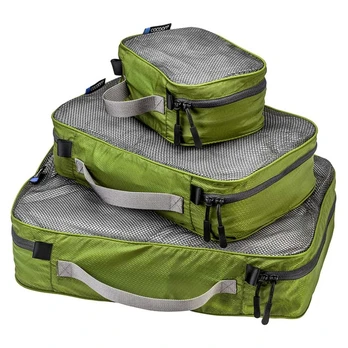 Daiktų pakavimo rinkinys COCOON Packing Cube Ultralight Set - Žalia
