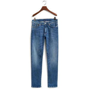 Džinsai - vyrams, Mėlyna, MAXEN ACTIVE-RECOVER JEANS